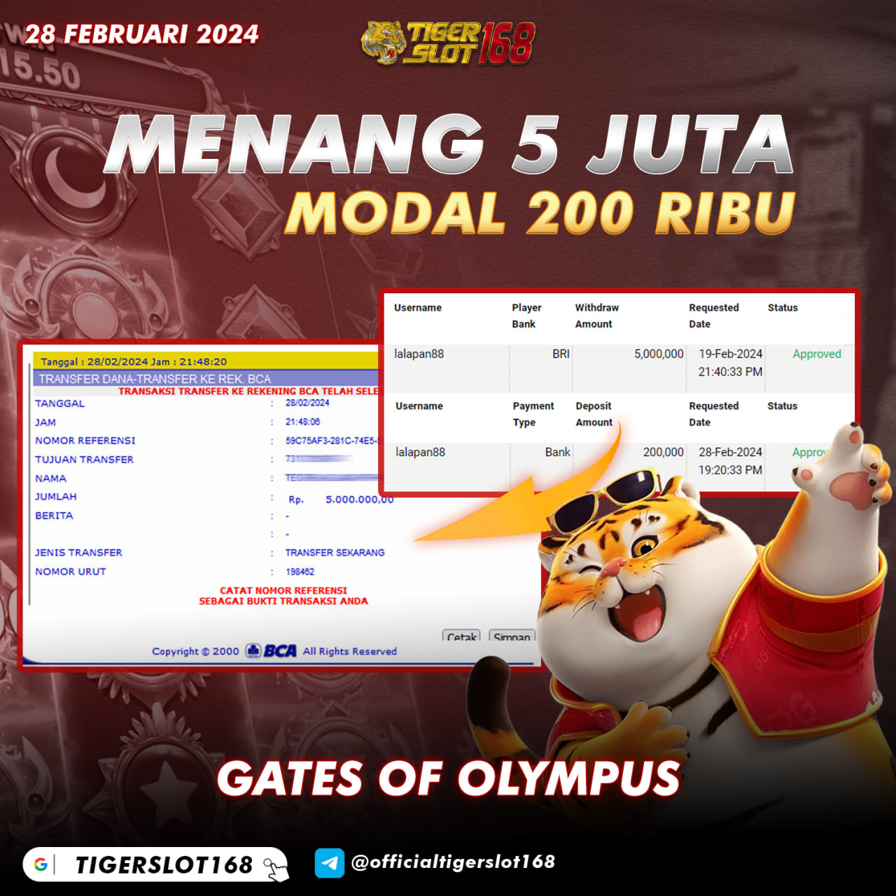 Gambar JACKPOT HARBANERO 5 JUTA